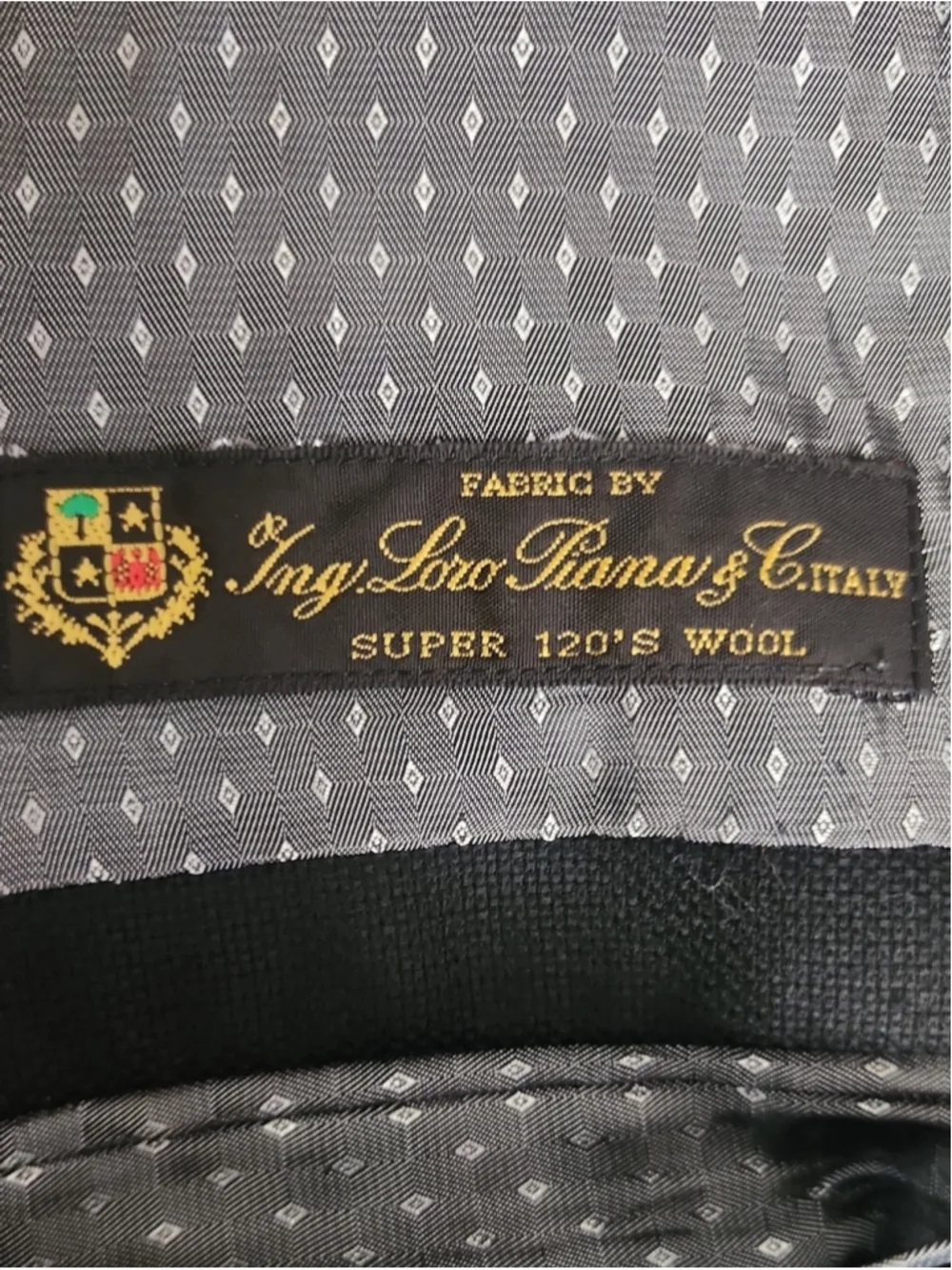 Saks Fifth Avenue Loro Piana Super 120s Wool Black Blazer 46L